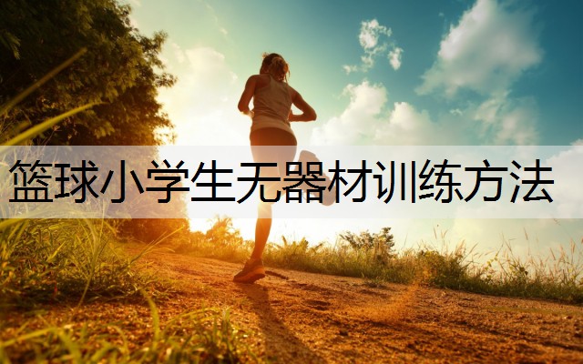 篮球小学生无器材训练方法