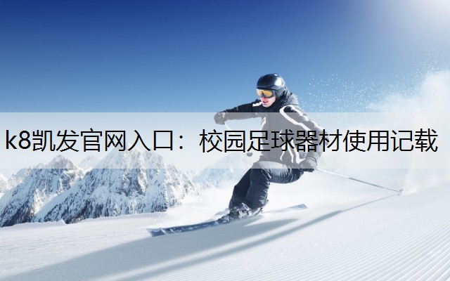k8凯发官网入口：校园足球器材使用记载