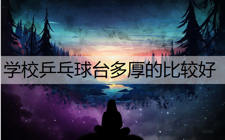学校乒乓球台多厚的比较好