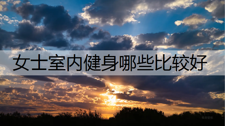 女士室内健身哪些比较好