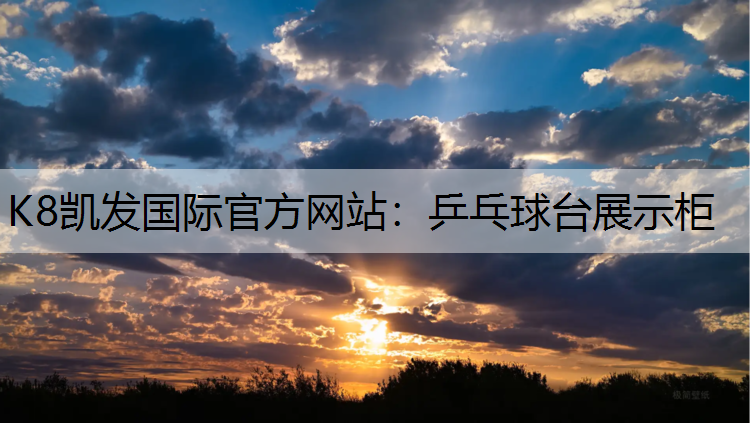 乒乓球台展示柜